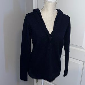 Banana Republic Navy Blue Hoodie Sweater - Size L
